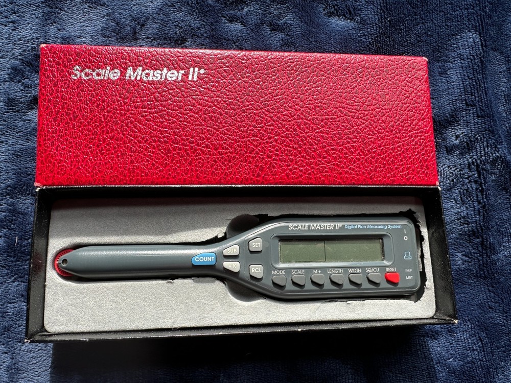 Calculated Industries Scale Master II 6125 Digital Plan Measuring System