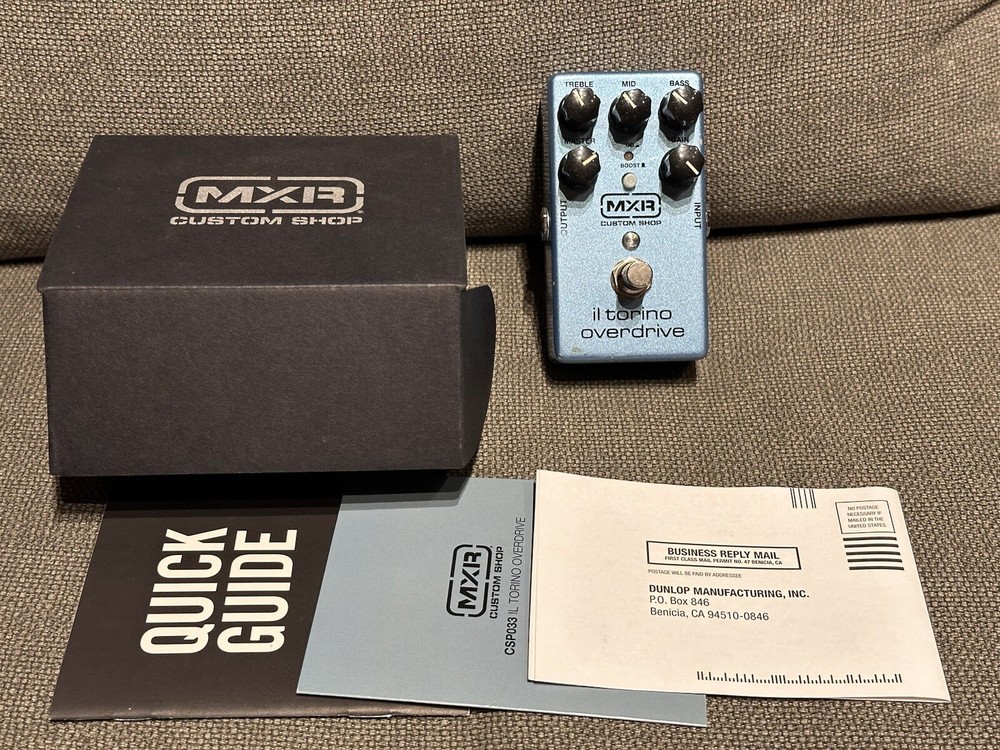MXR il TORINO Overdrive Guitar Pedal