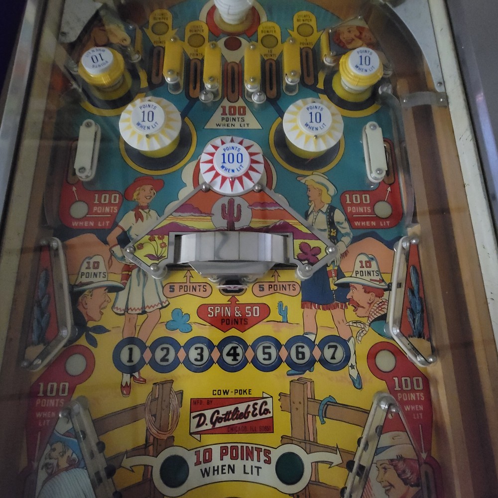 Cowpoke Pinball Machine