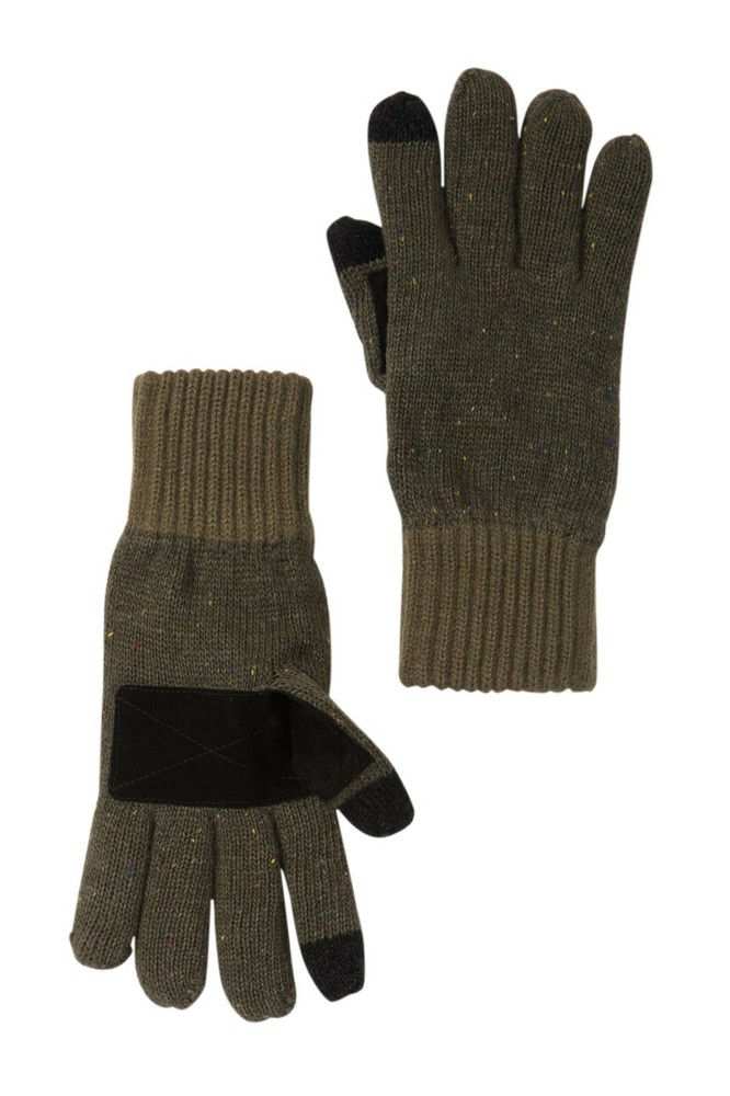 Levi's Donegal Glove with leather Patch Olive , L