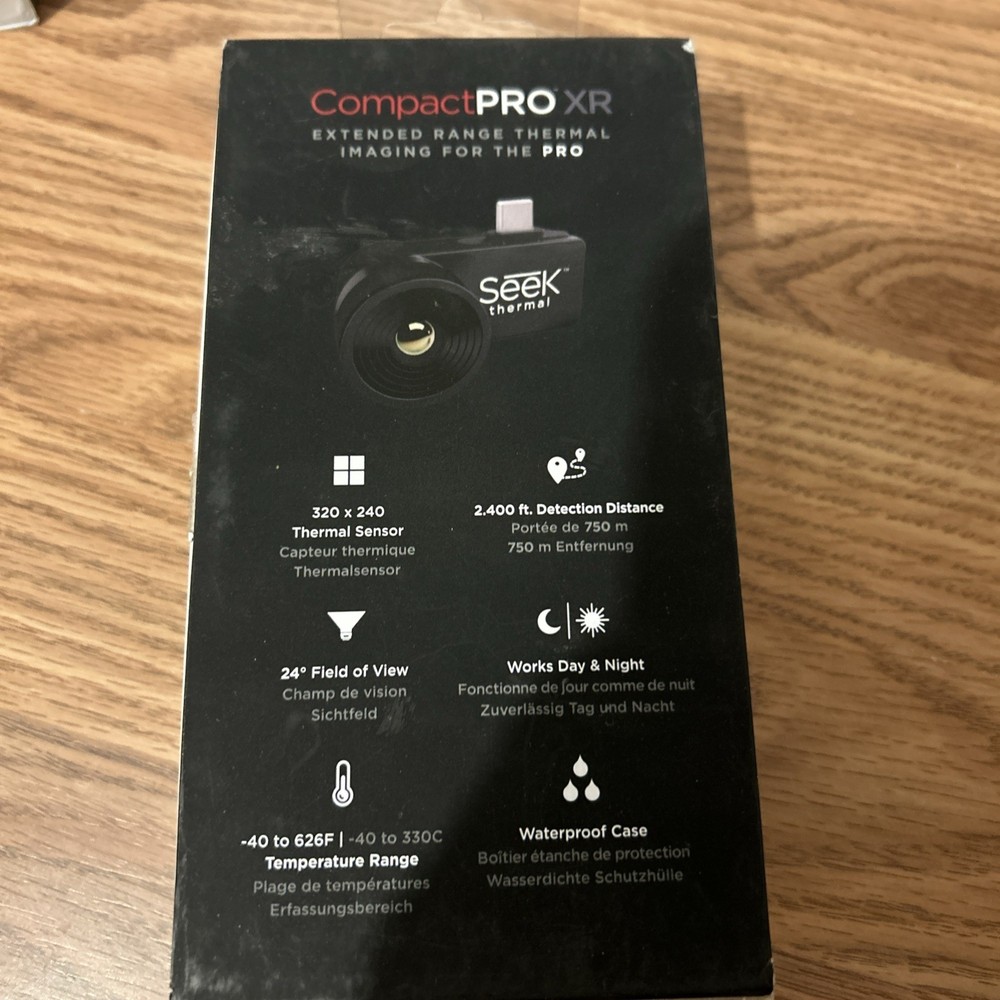 New Seek Thermal CompactPRO XR Thermal Camera Android CQ-9AAA