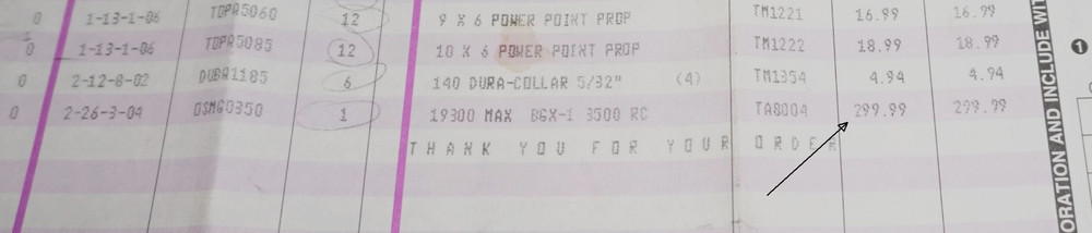 OS Max BGX-1 35 cc Model Airplane Engine, NIB