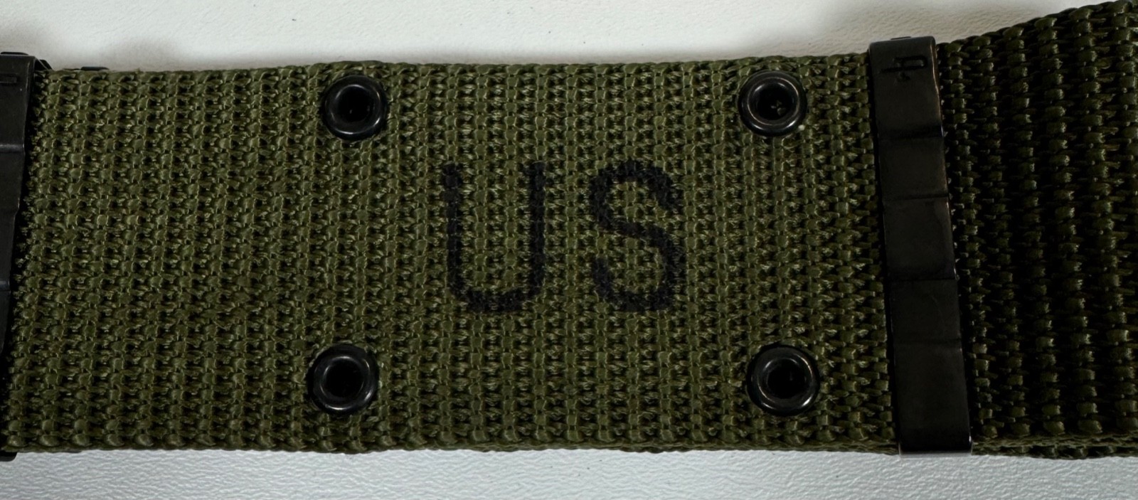 New USGI LC-2 Individual Equipment Pistol Web Belt OD Green Size Medium