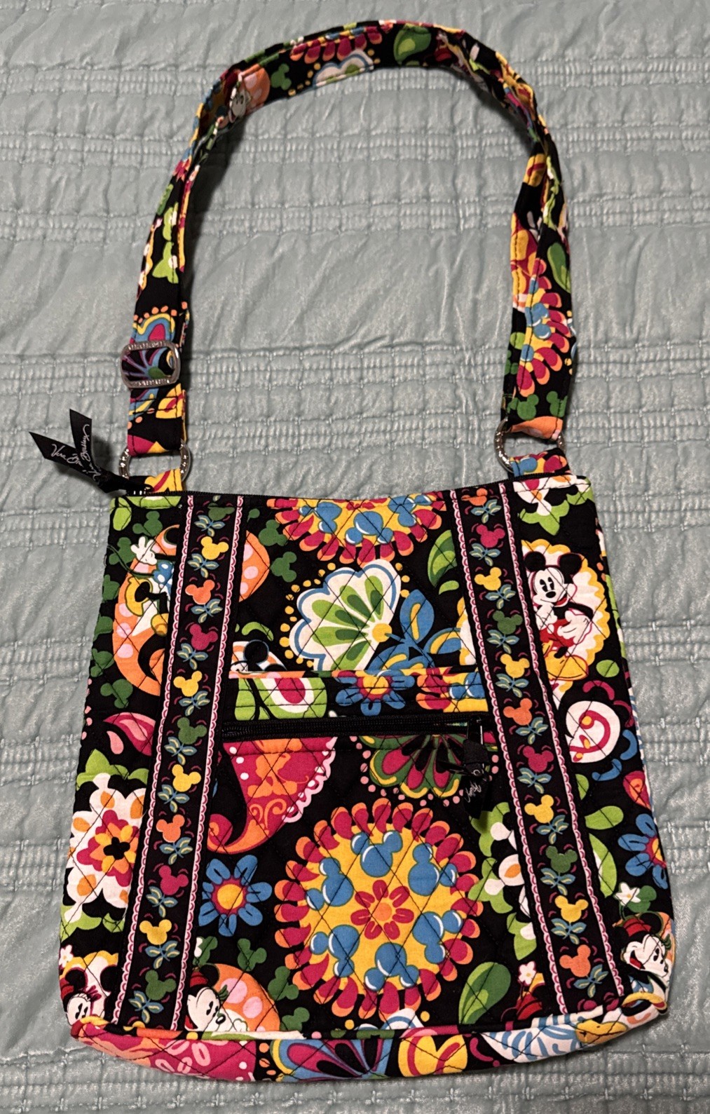 **NEW** VERA BRADLEY X DISNEY PARKS MIDNIGHT WITH MICKEY HIPSTER CROSSBODY BAG