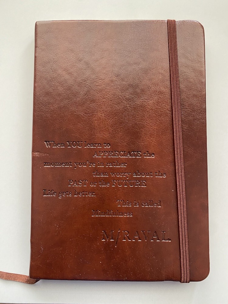 M/Raval This Is Called Mindfulness Journal Notebook Vtg Spector & Co. Notebook