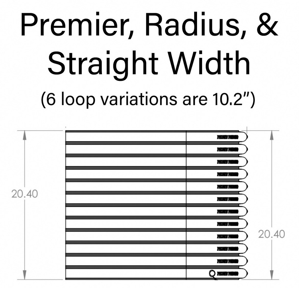 EZ Route Straight 6 Loop Pex Organizer