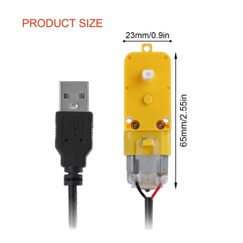 3D Printer Accessories Standard Single Shaft Printing Model Reducer Motor 5V
