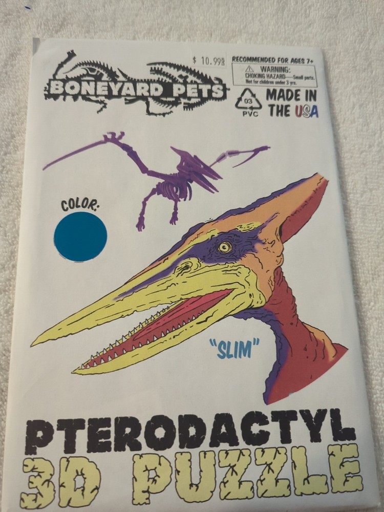 Blue Pterodactyl Boneyard Pets