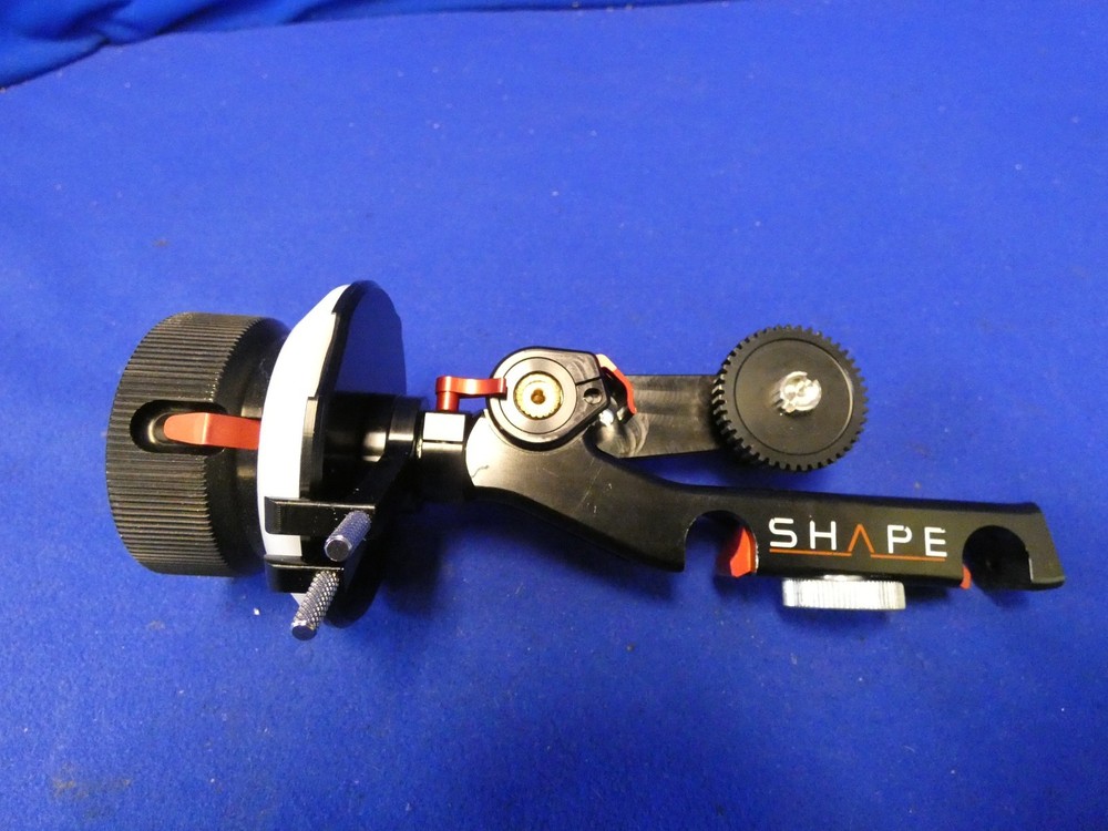 Shape Follow Focus Smooth Spin w/Mount (for 15mm rods)