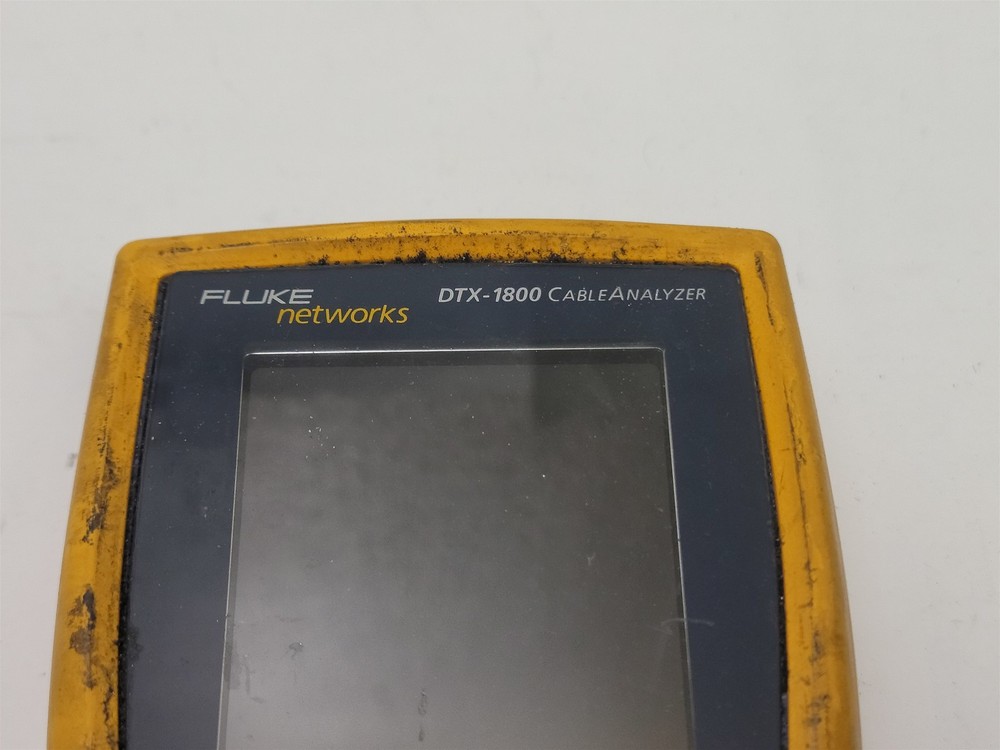 Fluke Networks DTX-1800 Cable Analyzer Mainframe - For Parts