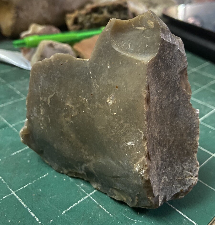 14.22oz Georgetown Flint Rock Quality Knapping Fire Making (Artifact?)