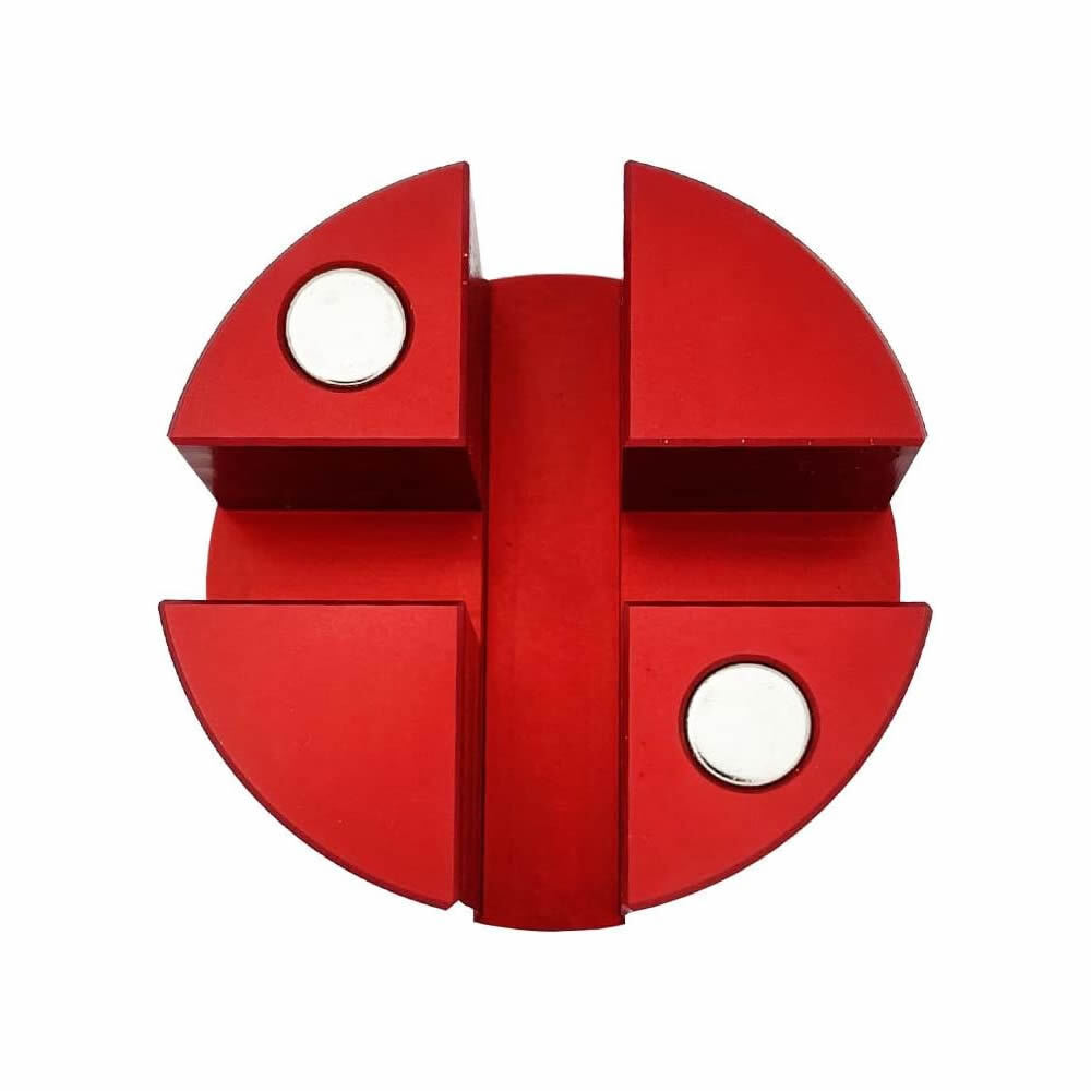 Jack Pad Slotted Bracket Frame Guide Rail Protector Vehicle Universal Red