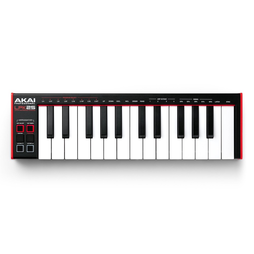 Akai Professional LPK25 - USB MIDI Keyboard Controller with 25 Responsive Syn...