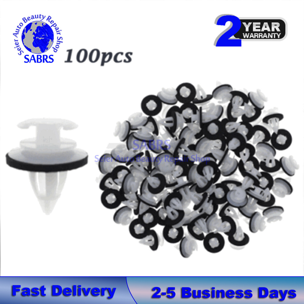 100pcs Door Panel Clips For BMW 3/5/7 Series E30 E34 E36 E38 E39 E46 X5 M3 M5 Z3