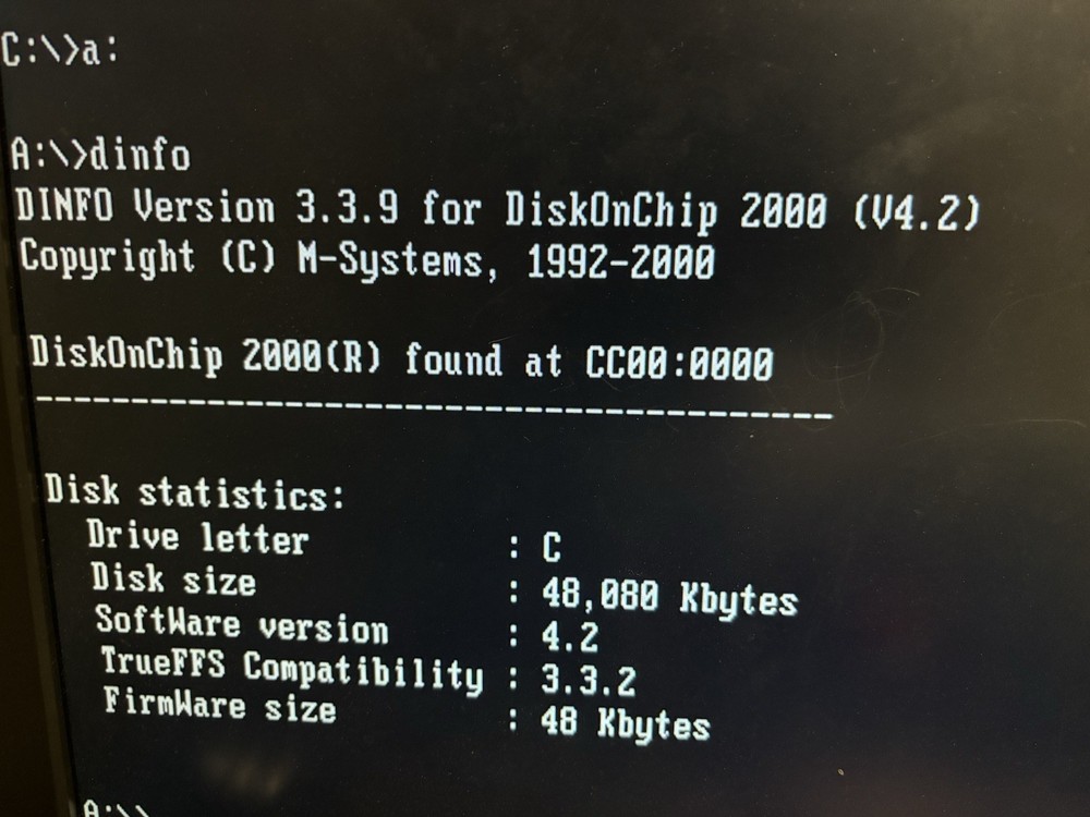 M-Systems DiskOnChip MD2202-D48 48MB Flash Disk