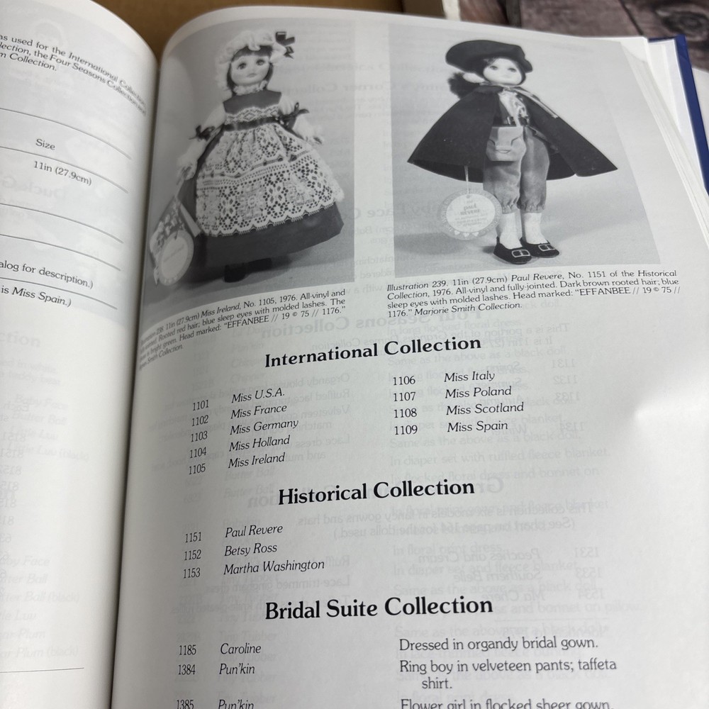 Effanbee Collector’s Encyclopedia 1998 With Doll