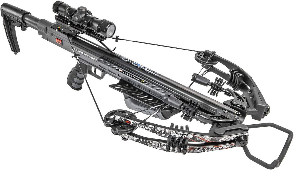 Burner 415 FPS Crossbow Package (Gray Camo)