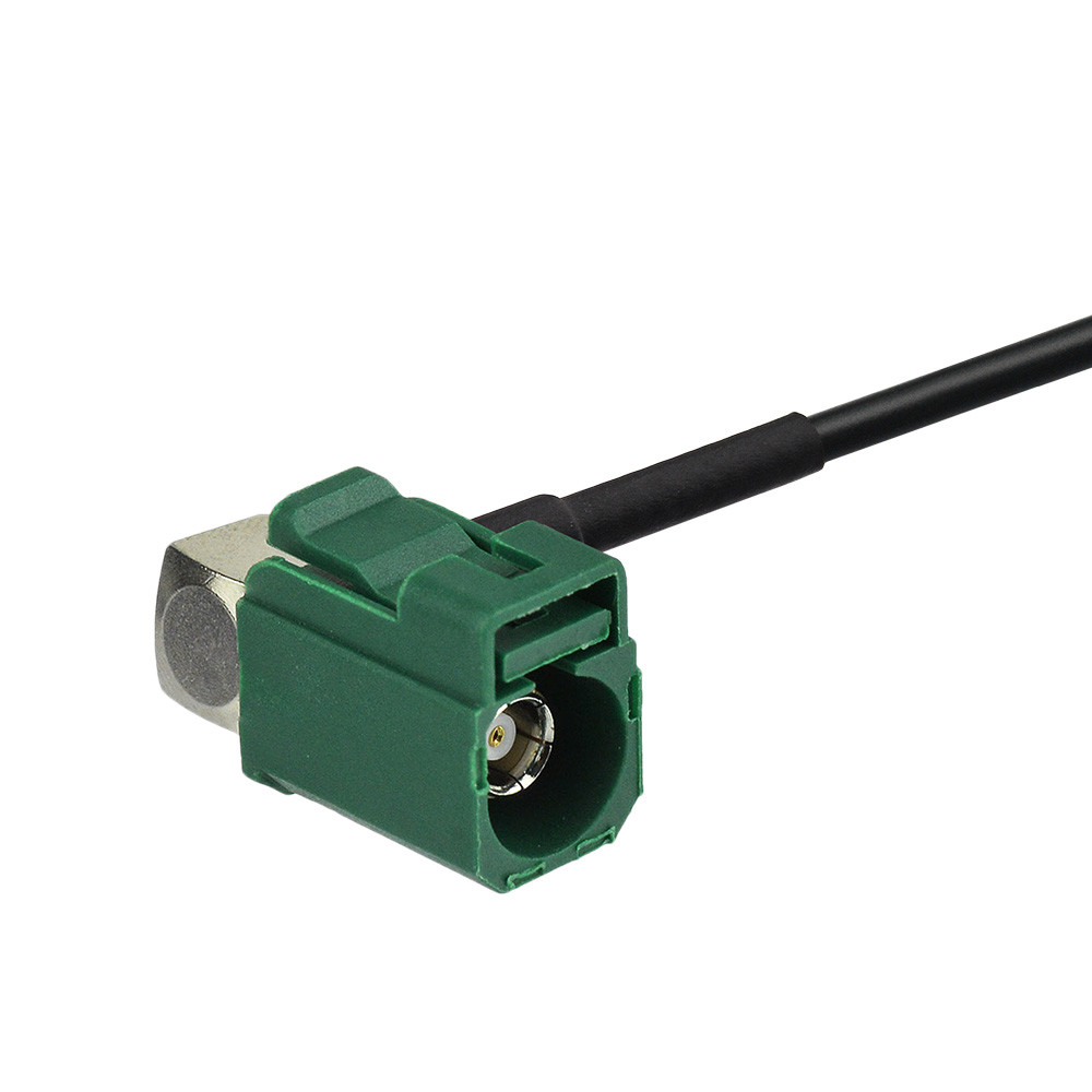 Fakra E to RCA Vedio Adapter Cable 1m for Car Reverse Backup Rear View Camera