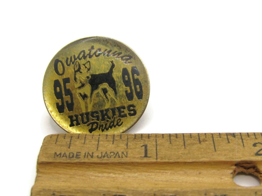 Owatonna Huskies Pride Pin 1996