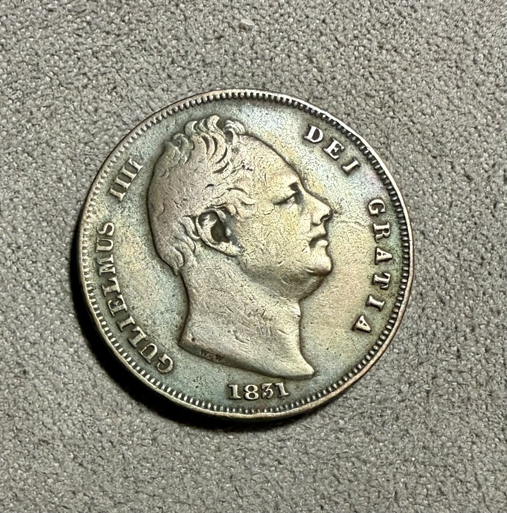 Great Britain, 1/2 Half Penny, 1831, KM#706