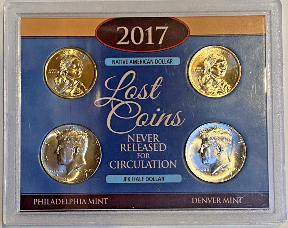 2017 Lost Coins Never Released for Circulation