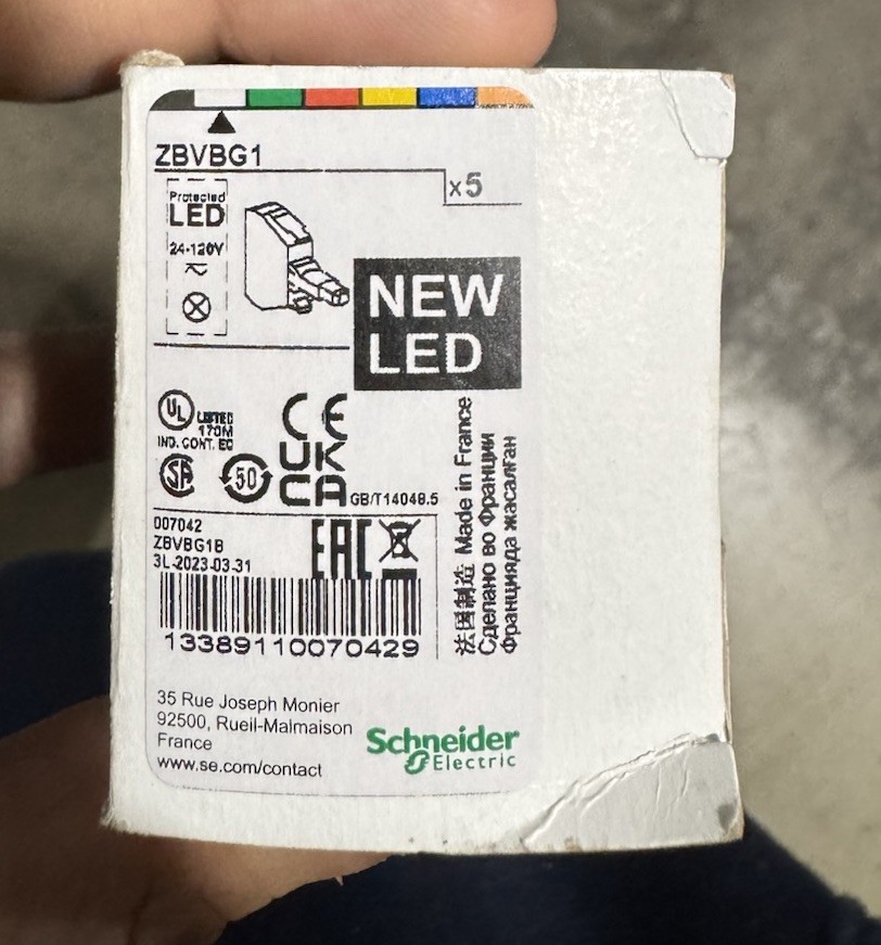 Schneider Electric ZBV-BG1 LED Light Block