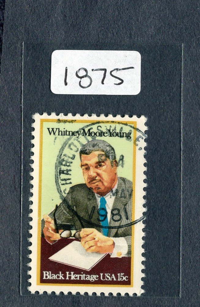 1981 Stamp #1875 Whitney Moore Young Used