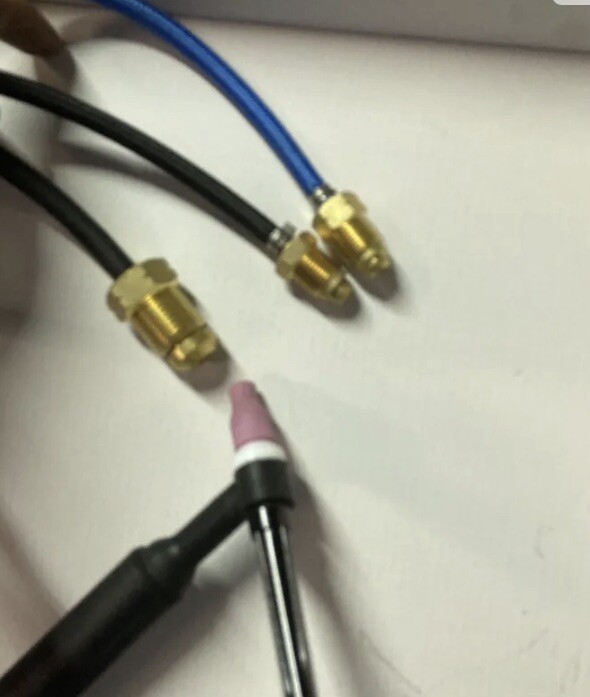 Syncrowave Tig Torch 20F25R WC Rubber hoses, Flex head 25 ft Long 250A & cover