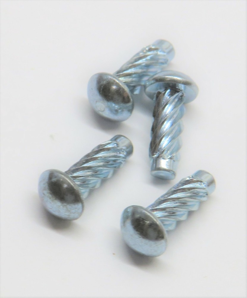 Size 4, 5/16" Long name Plate Rivets Drive Screws Engine Motor