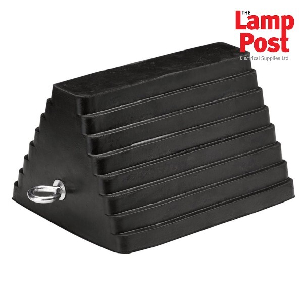 Draper 21134 Rubber Wheel Chock - 10 Tonne