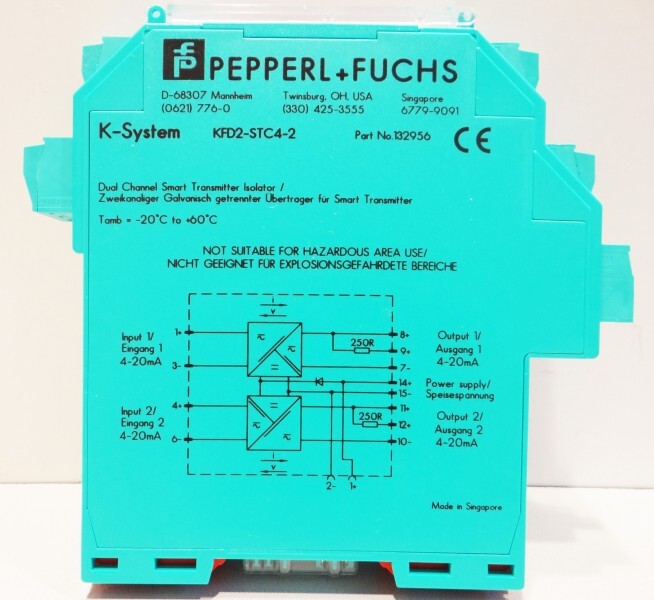 Pepperl + Fuchs, KFD2-STC4-2, 132956, transmitter feed