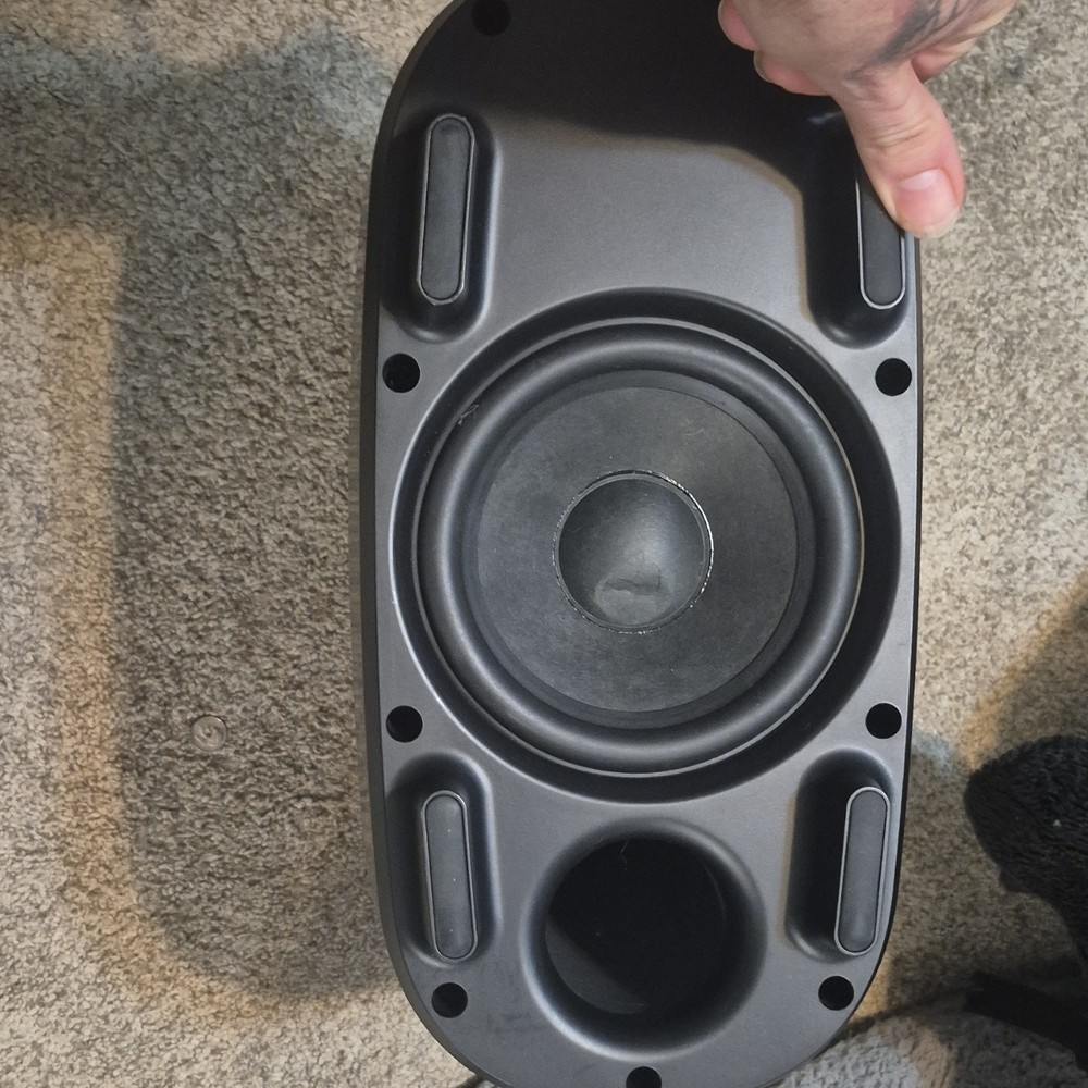 Polk MagniFi Mini Wired Subwoofer Black AM9114 Rectangular Plastic