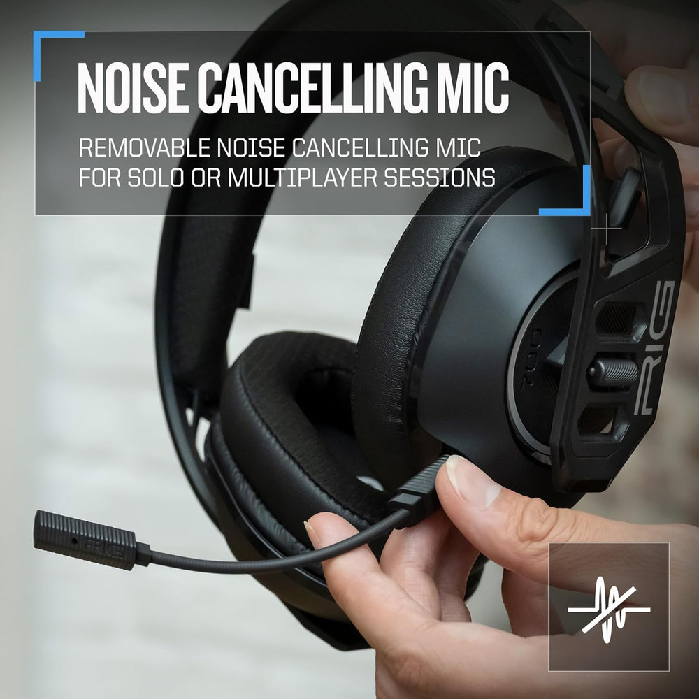 Headset Replacement Microphone For RIG 700 Series Noise Cancelling Black