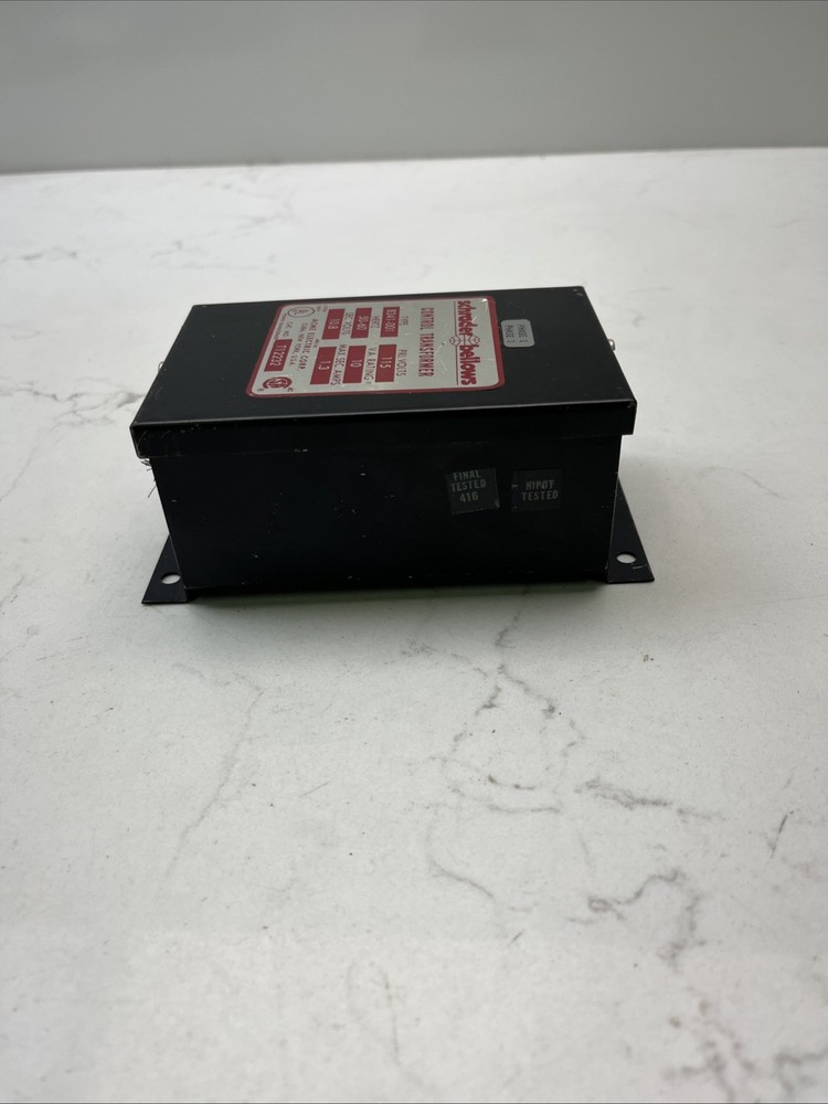 Schrader Bellow B341-001 Conrol Transfomer