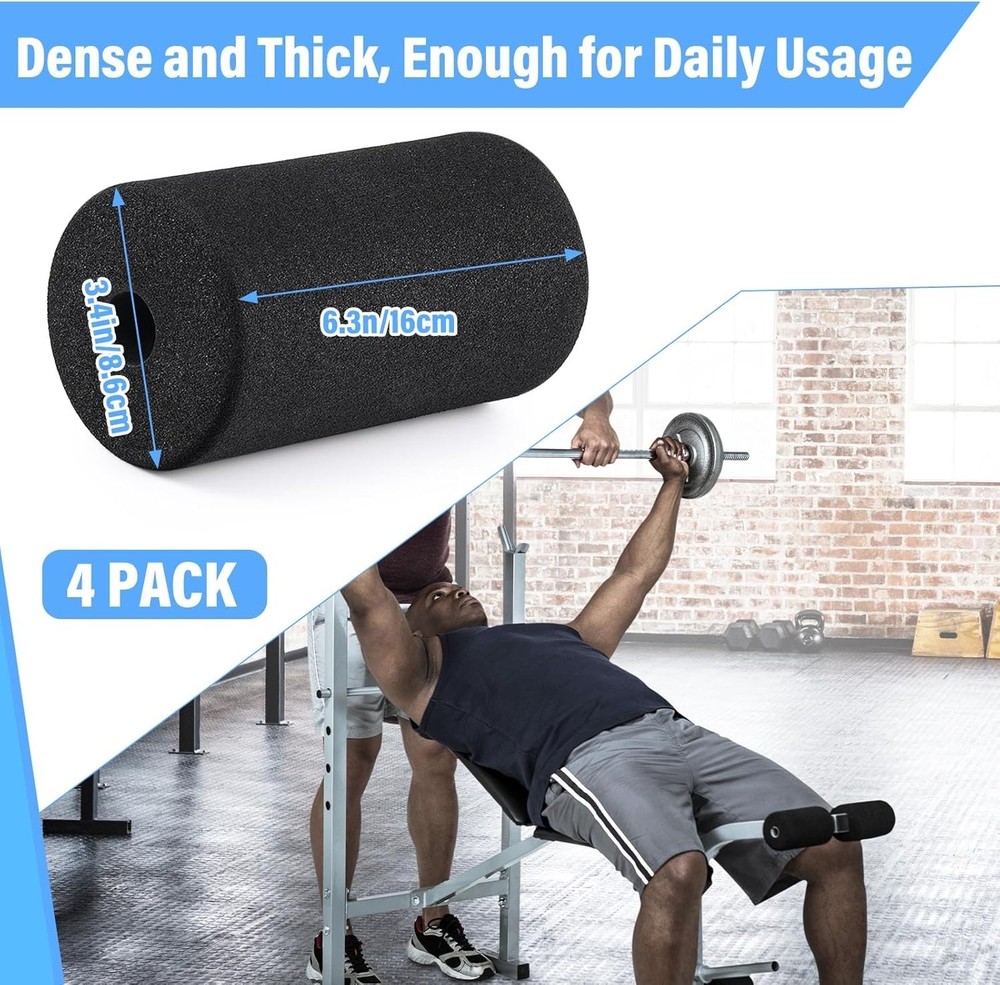 Deekin 4 Foam Roller Foot Pads Exercise Machine New