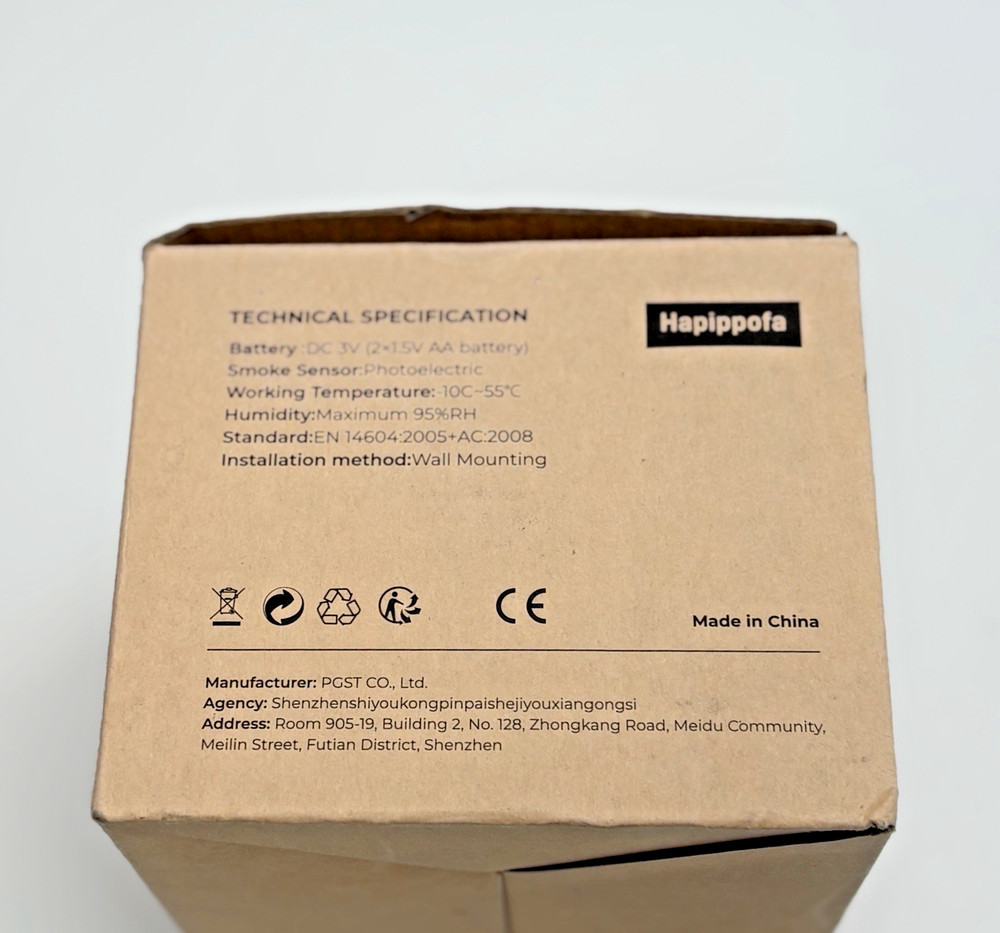 Hapippofa Smoke Alarm 3-Pack PG-S11