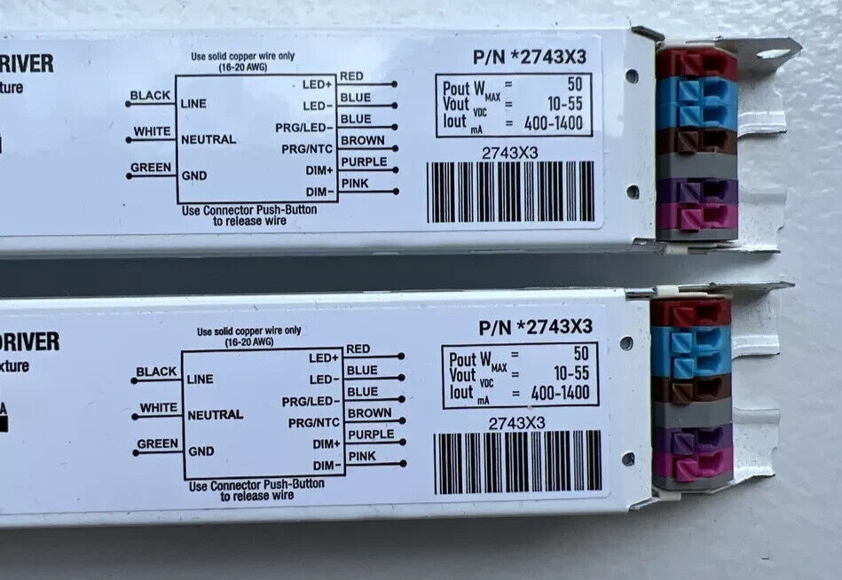 eldoLED Optotronic Programmable Linear Constant Current LED Driver 2743X3 ⭐FOR 2
