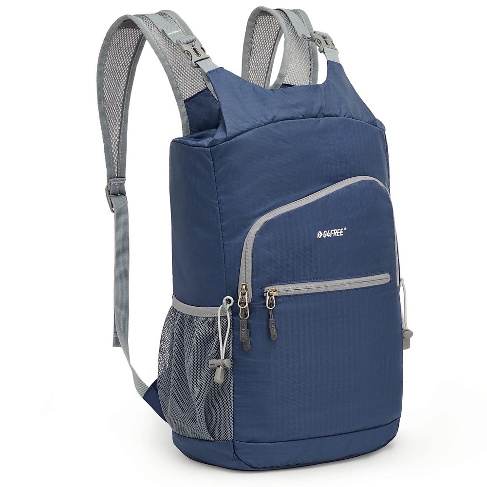 G4Free 25L Packable Hiking Backpack Lightweight Waterproof Shoulder Dark Blue
