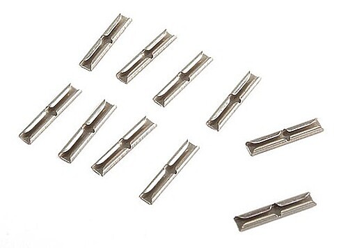 Walthers-Track Code 83 or 100 Nickel-Silver Rail Joiners pkg(48) - #83102