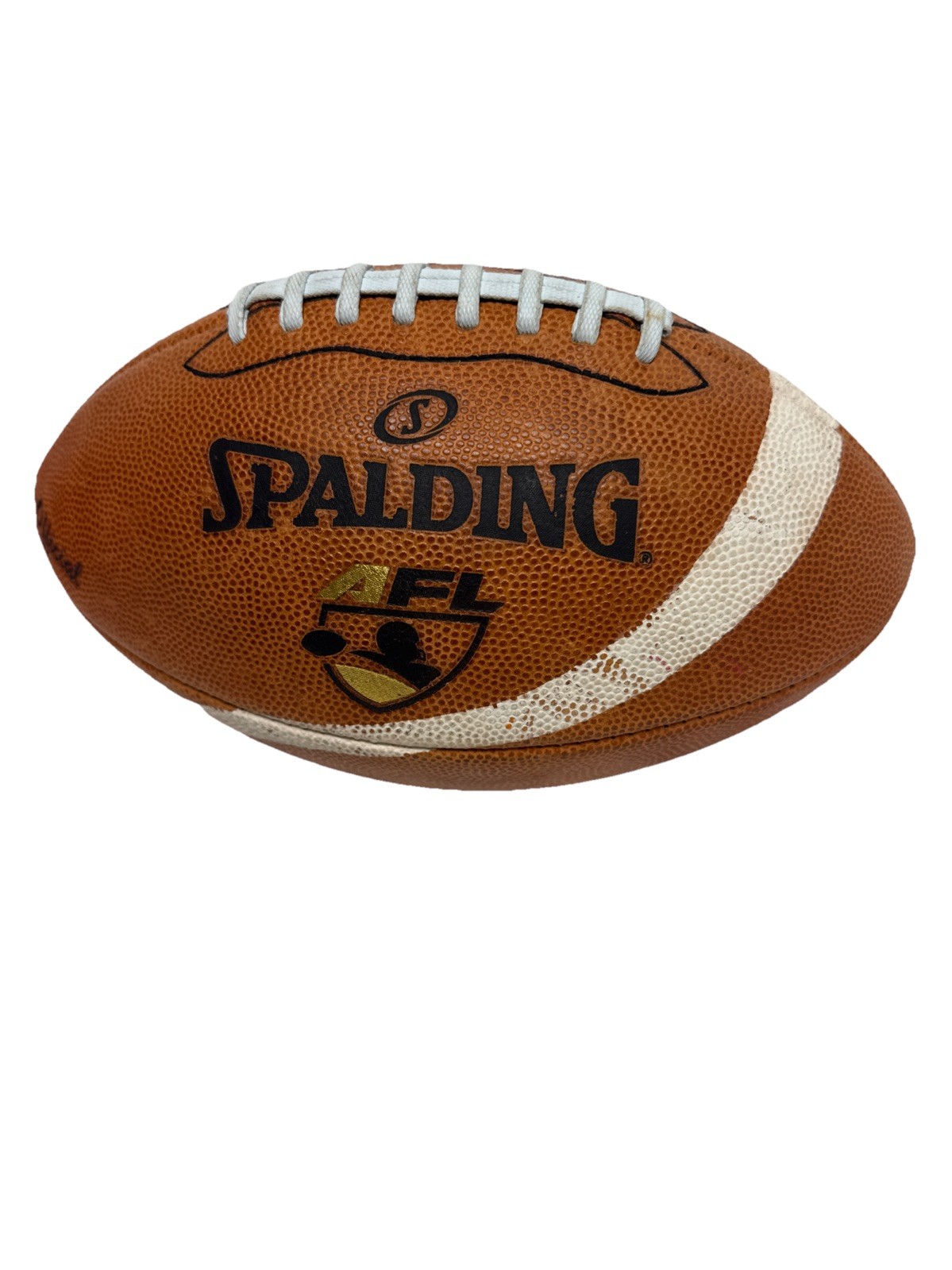 Vintage Spalding AFL Arena Football League Football, needs air