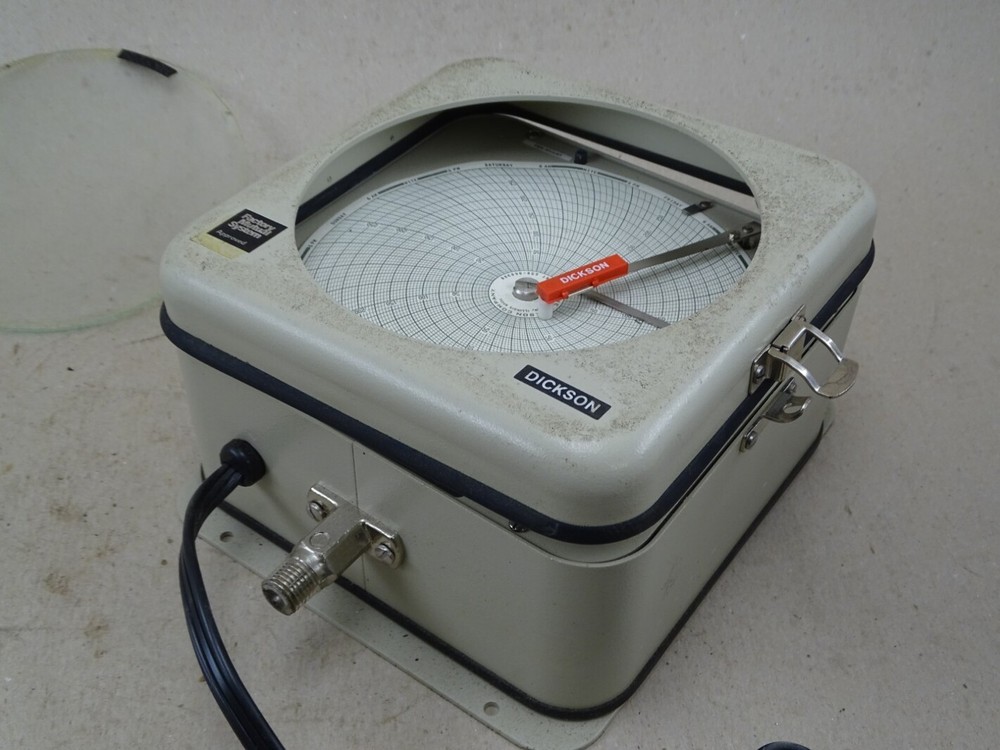 Dickson Chart Recorder w/ Chart Paper , AC-313-603-0
