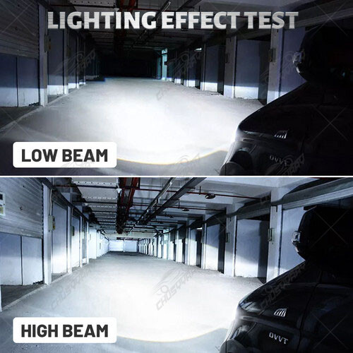 For Kawasaki KFX700 2004-2009 2004-2009 LED Headlight Kit H4 6000K White Bulbs