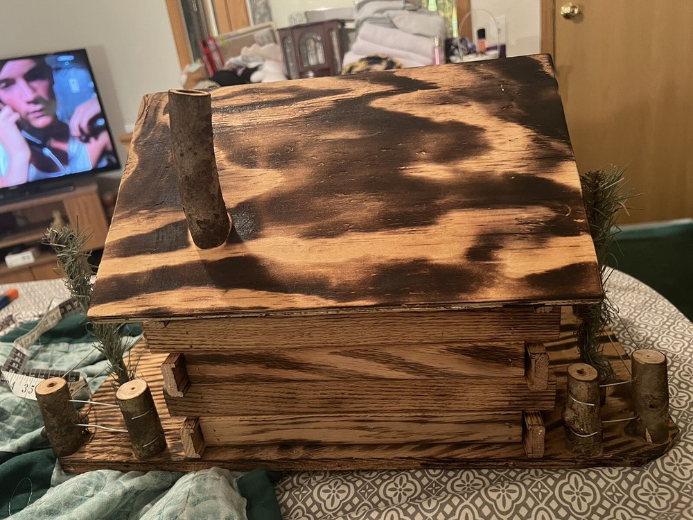 Hand Crafted Oak Bird House