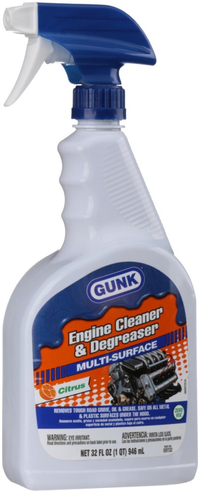 Gunk Citrus Multi-Surface Engine Cleaner & Degreaser Trigger Spray 32 fl oz