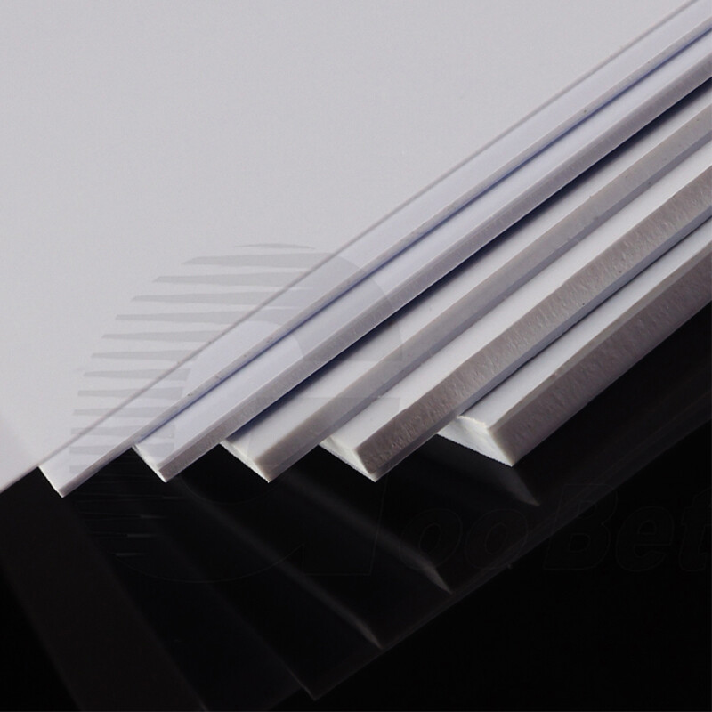 White ABS Styrene Plastic Sheet 0.5-30mm Thick Smooth DIY Model Craft All Sizes