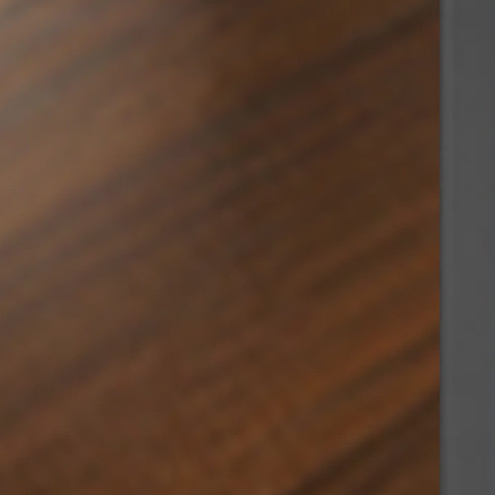 Rustic L-Desk - Engineered Walnut Top - Storage Drawers & Adjustable Shelves