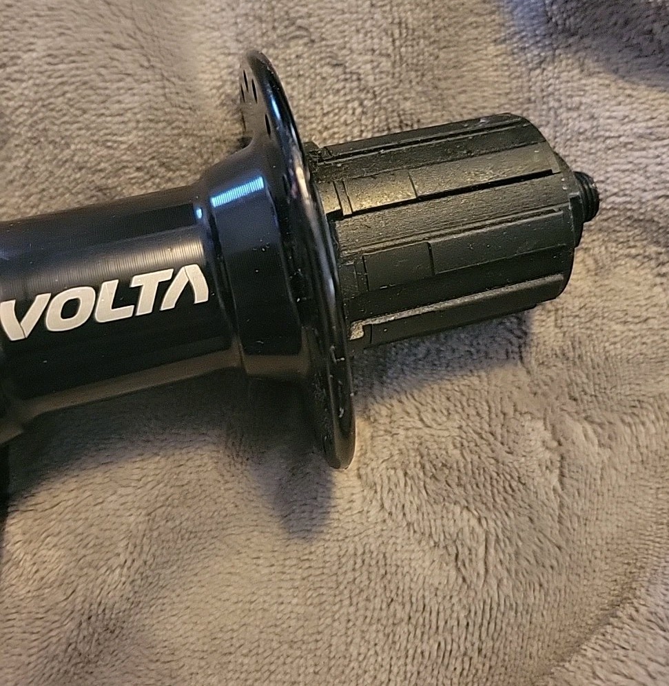 Volta Bicycle Rear Wheel Hub Black