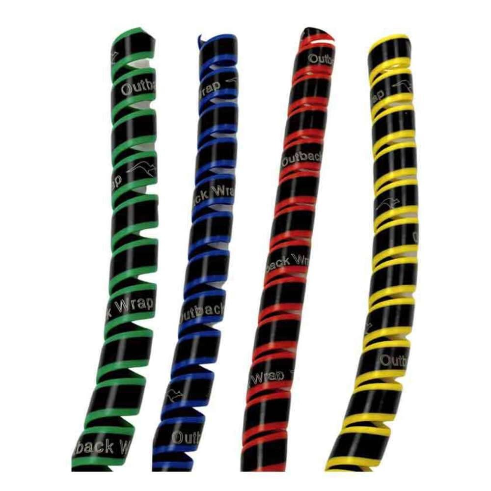 Outback Wrap Constrictor | Hose Protector & Tagging Wrap 16mm x 80ft Orange