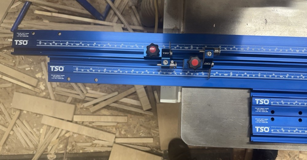 TSO Parallel Guide Set (30” + 50”) with Rail Square