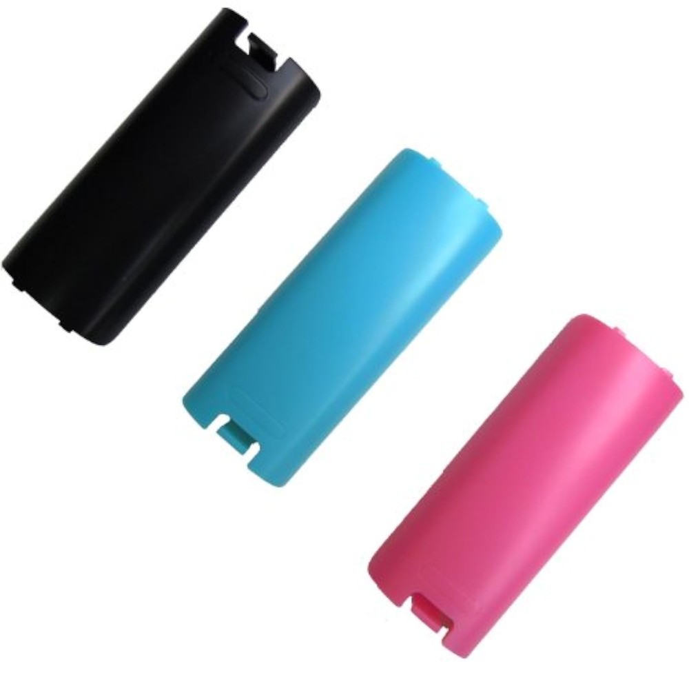 3× Replacement Plastic Back Battery Cover For Nintendo Wii Remote